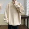 Pánský svetr s rolákem Pánský volný ležérní Harajuku Korejská móda Pánský oversized svetr Módní Zesílený Teplé svetry