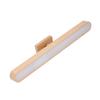 Wooden Vanity Light with 360 Degree Rotation and Touch Dimmable USB