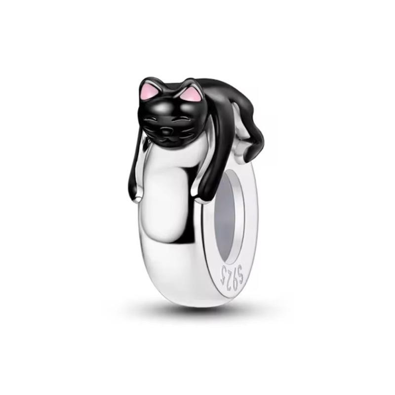 Neueste Kupfer Hund Katze Schnecke Einhorn Pinguin Niedliche Haustier Serie DIY Anhänger Passend für Original Armbänder Schmuck Geschenke für Mädchen