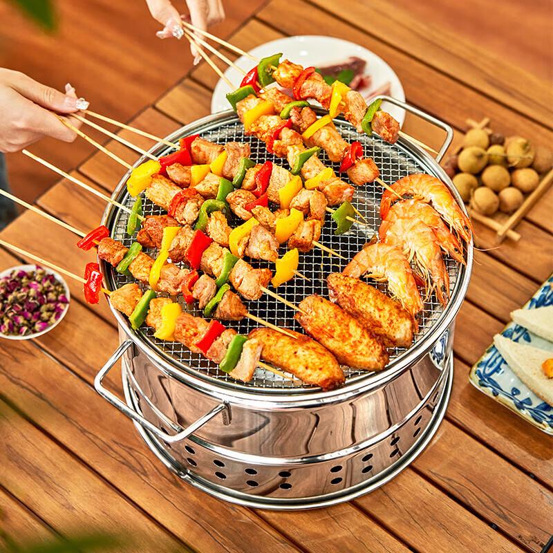 Suncojia Stainless Steel Outdoor Charcoal Stove