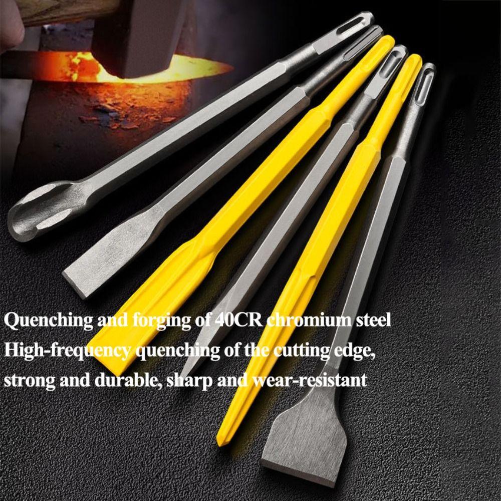 U-shaped Gouge Concrete Construction Drill Bit Pickaxe Picks  Construction Site