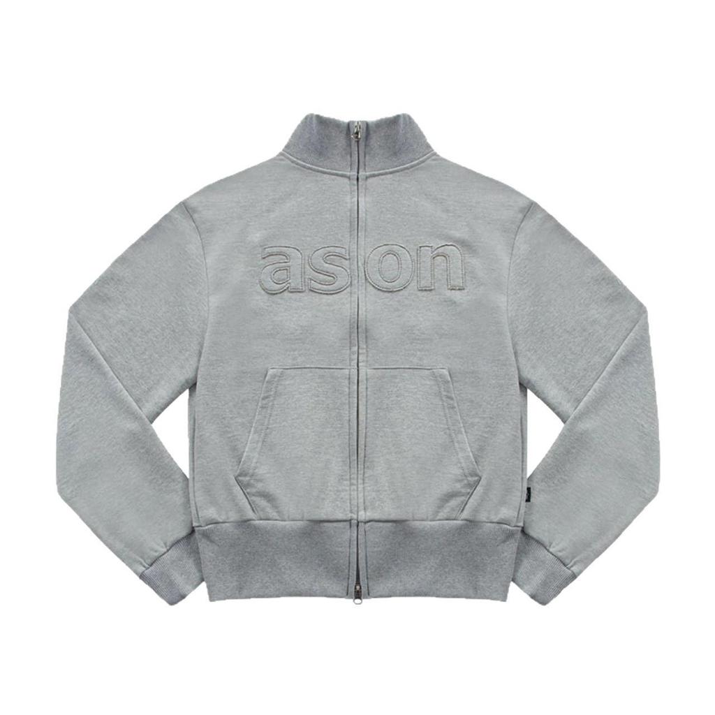In-Stock Women's Trendy Korean Designer Embroidered Zipper Hoodie Jacket
