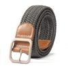 2025 New Woven Belt Men's Pants Belt Women's Jeans Belt Instagram Style Youth Canvas