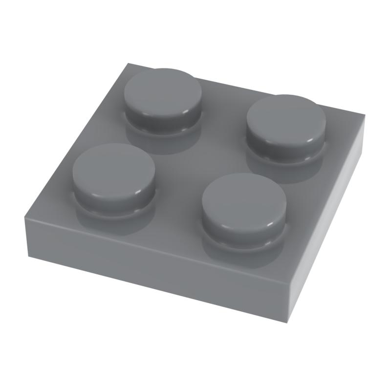 High-Quality [Funbrick] High-Quality 50&100&200Pcs High-Quality Plate High-Quality 2X2 High-Quality 3022 High-Quality Compatible High-Quality With 50PCS