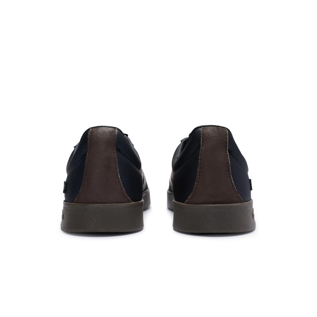 Adidas Neo Vl Court 811 Manufacturing, Black Coffee Time Machine Low top Skateboard Shoes Unisex Black Beige ID6017(Team80-)