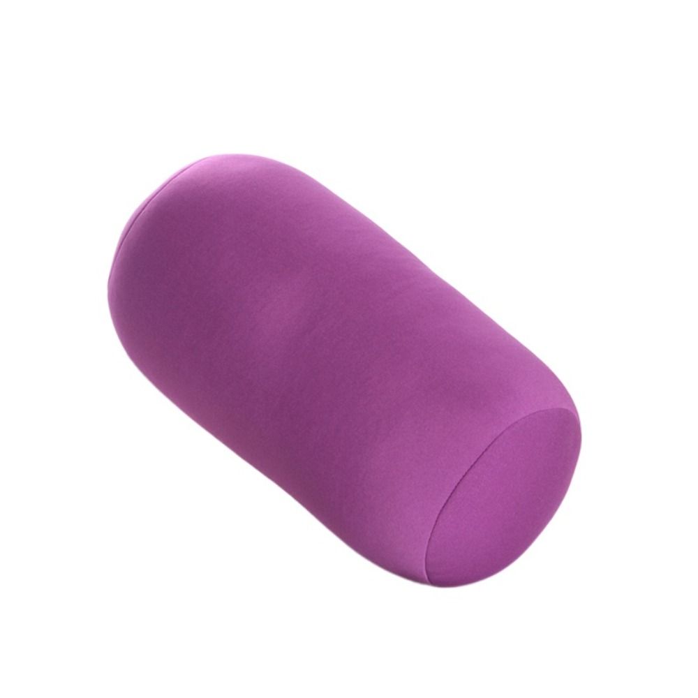 Super Soft Back Cushion Pillow Mini Microbead Roll Cushion Home Accessories Head PillowCase  Office