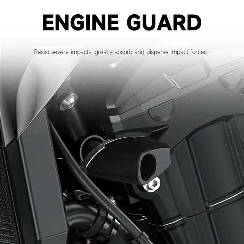 Motorrad Sturzschutz Rahmen Schieber Verkleidungsschutz Anti Crash Pad Protektor Für KAWASAKI Z900 Z900RS Z 900 900RS-A99D