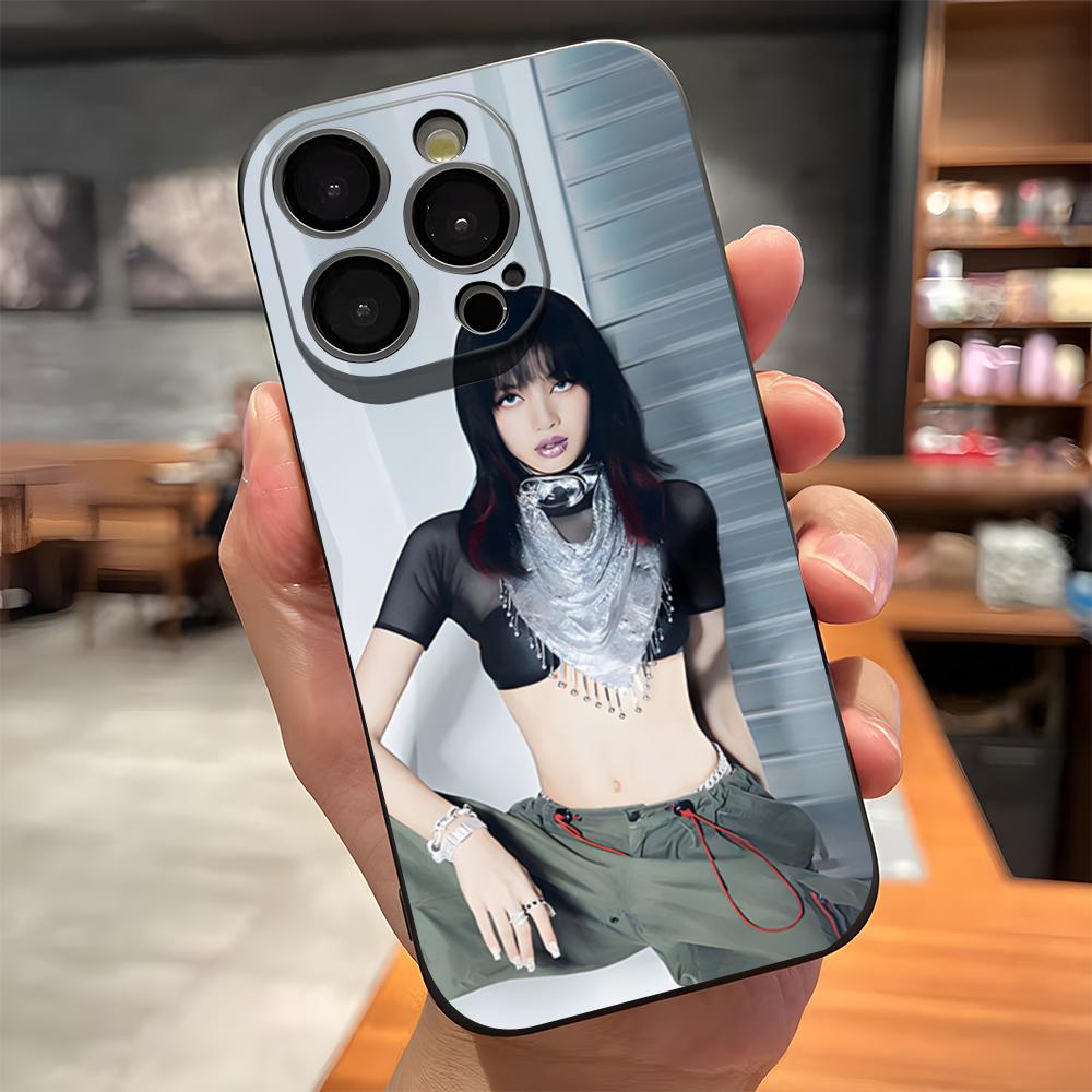 L-Lisa L-Lalisa Handyhülle Für IPhone 17 Pro Max 15 Pro 16 14 Plus 12 13 Mini 11 Pro Stoßfest Weiche Hülle