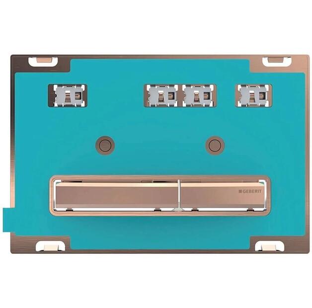 Клавиша смыва Geberit Sigma 50 красное золото 115670002