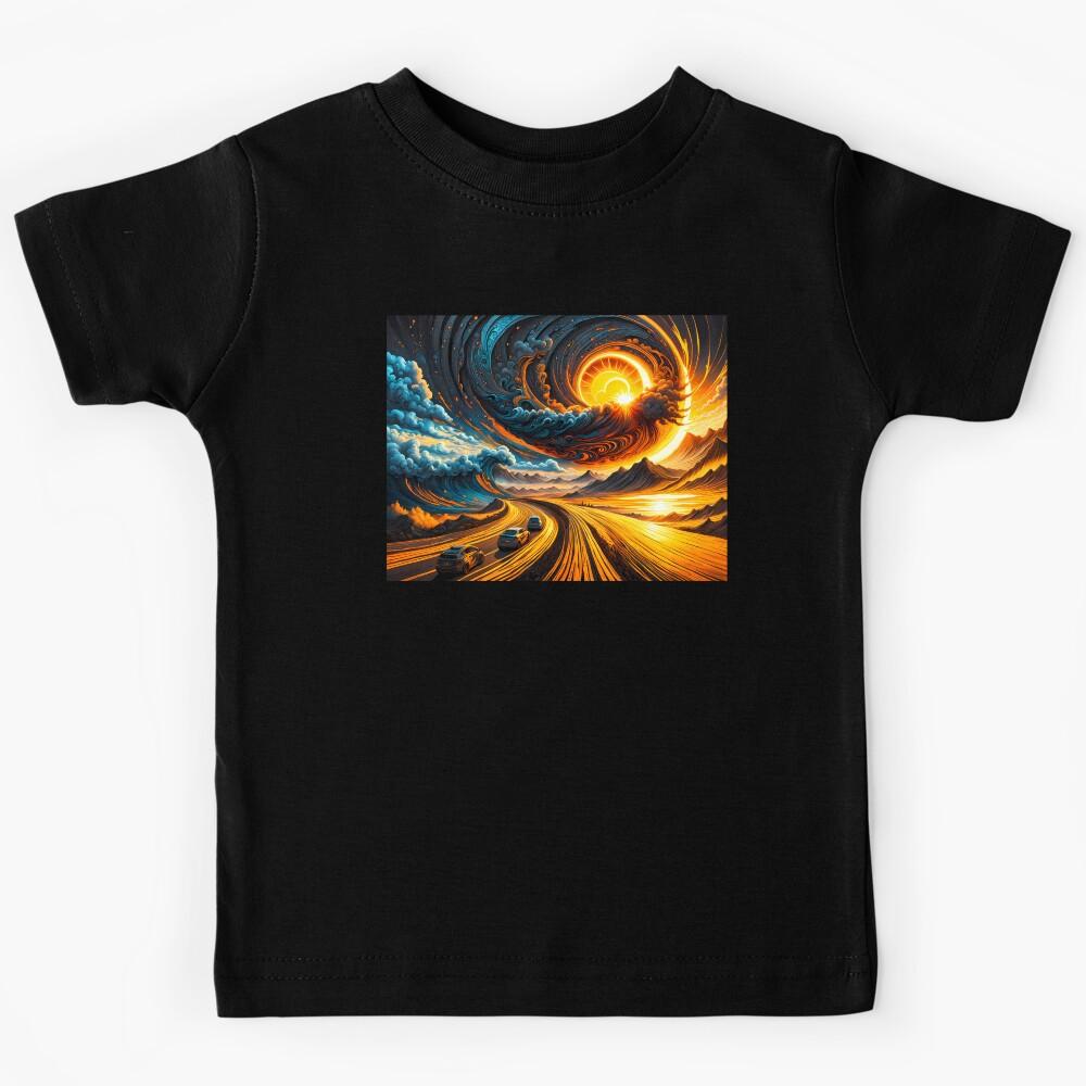 Apocalypse, Ai Generated Art Kids T-Shirt 100