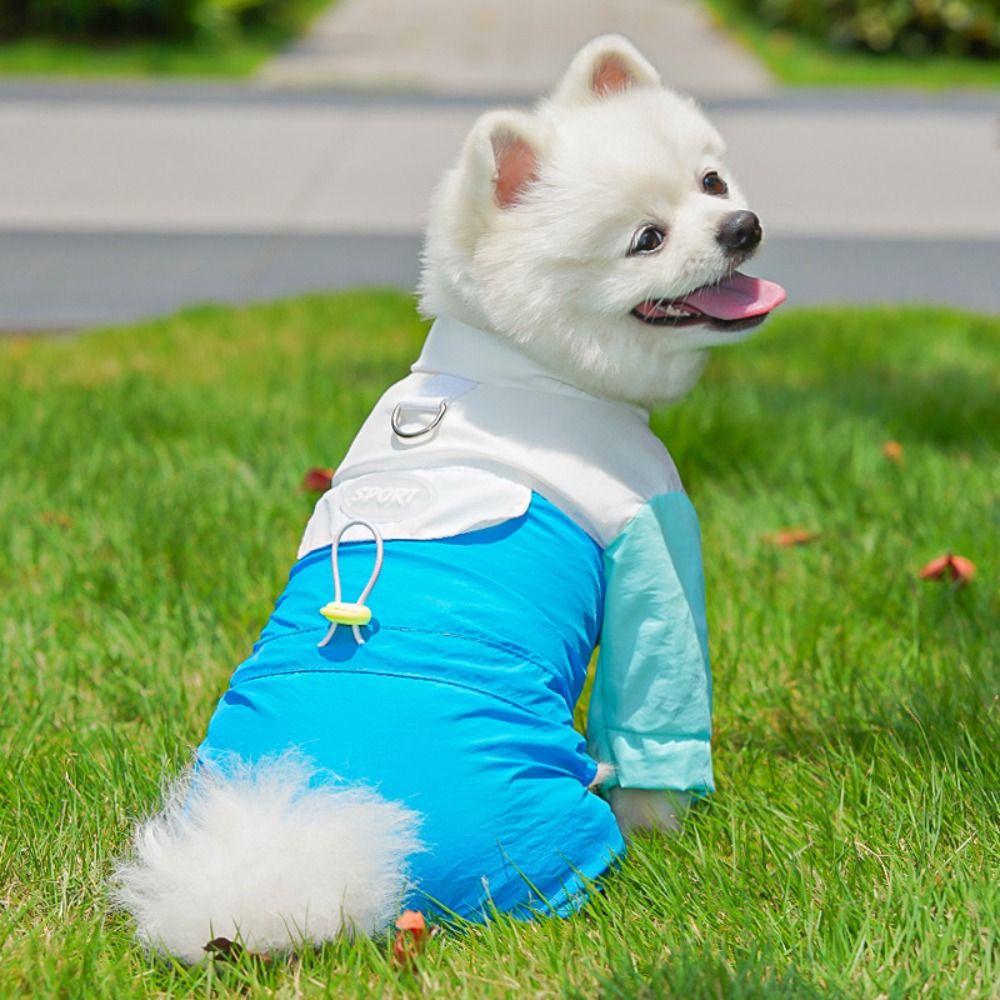 Cute Puppy Jumpsuits Windproof Dog Suspenders Pet Supplies Dog Clothes  Summer