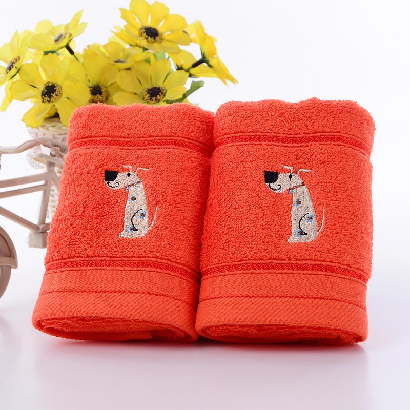 Jieliya Pure Cotton Cartoon Baby Face Wash Towel - Ultra-Absorbent Children's Towel