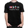 Custom Puerto Rico Taino Coqui Boricua Flag T Shirts for Men Pure Cotton Tees Tshirt ShortSleeve Fashion Tshirt