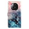 For Xiaomi Redmi Note 14 Pro 5G/Poco X7 5G Case PU Leather Wallet Phone Cover 3D Pattern Printing