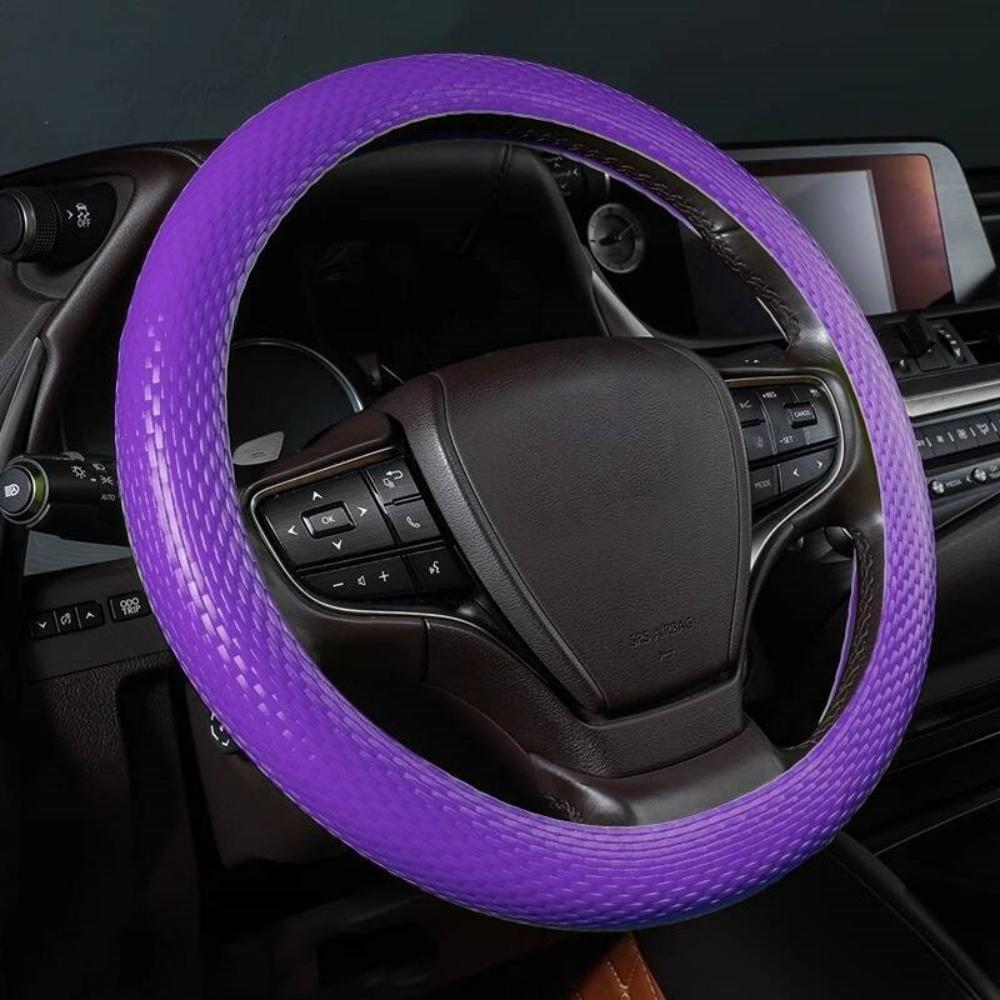 Anti-Slip Silicone Steering Wheel Cover - Universal Fit, Soft And Odorless, Durable For All Seasons