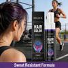 EELHOE Colored Hair Spray Temporary Colors Carnival Purple Blue Hair Dye Hair Styling Multi Color One-Time Use Hair Color Spray