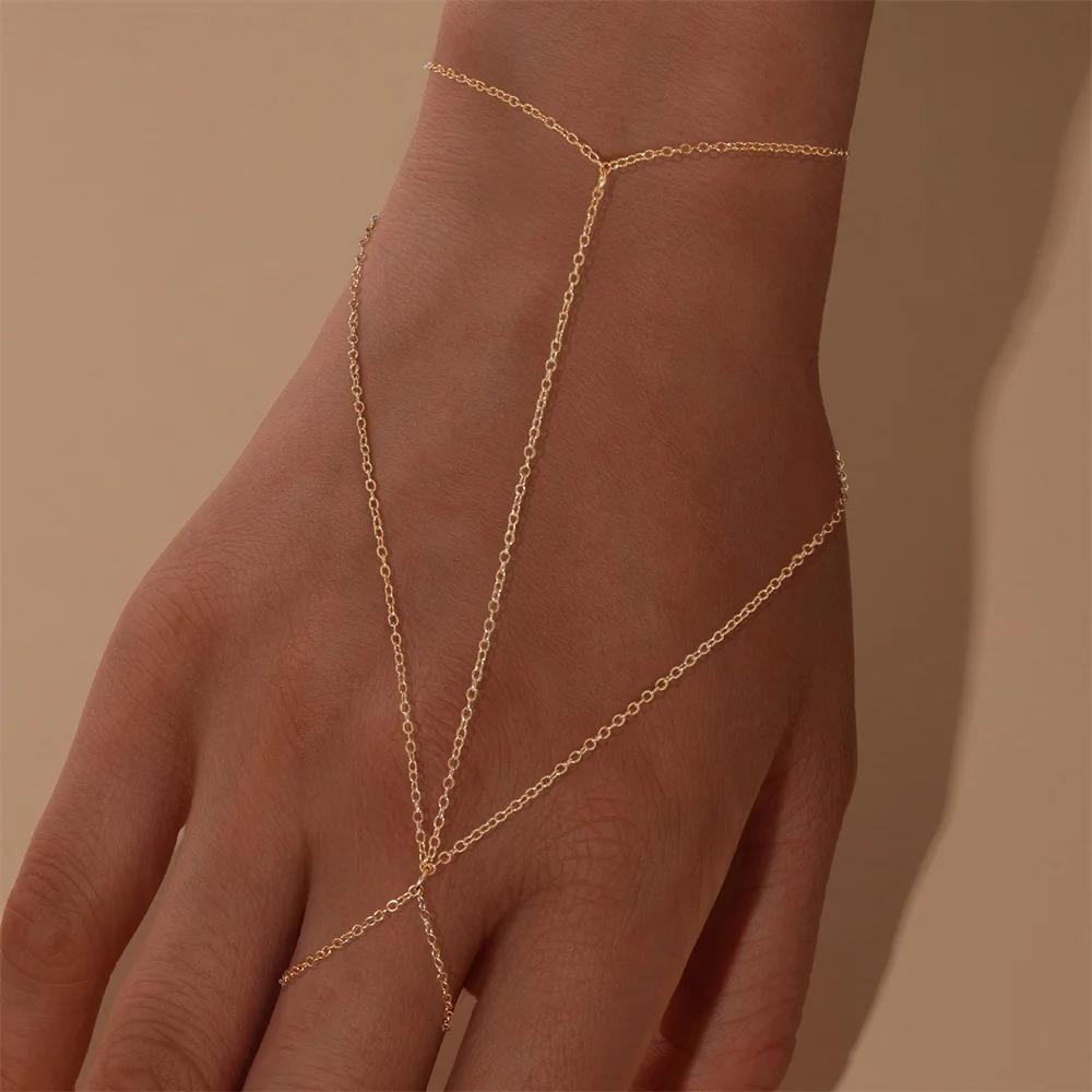 CANNER Bracciale con Charm in Argento 925 Stile INS Occhio di Cavallo Zircone con Catena ad Anello per Donna Uomo Coppia Gioielli da Festa