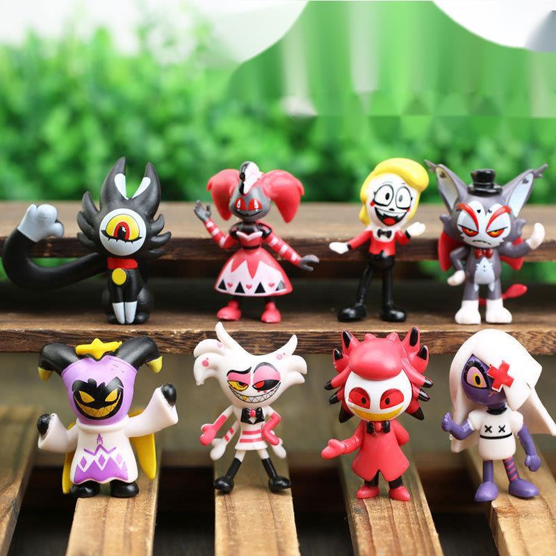 New Hazbin Hotel Action Figure Model Toy Hazbin Hotel Suit Anime Periphery Collection Figures Model Toy For Kid Gift