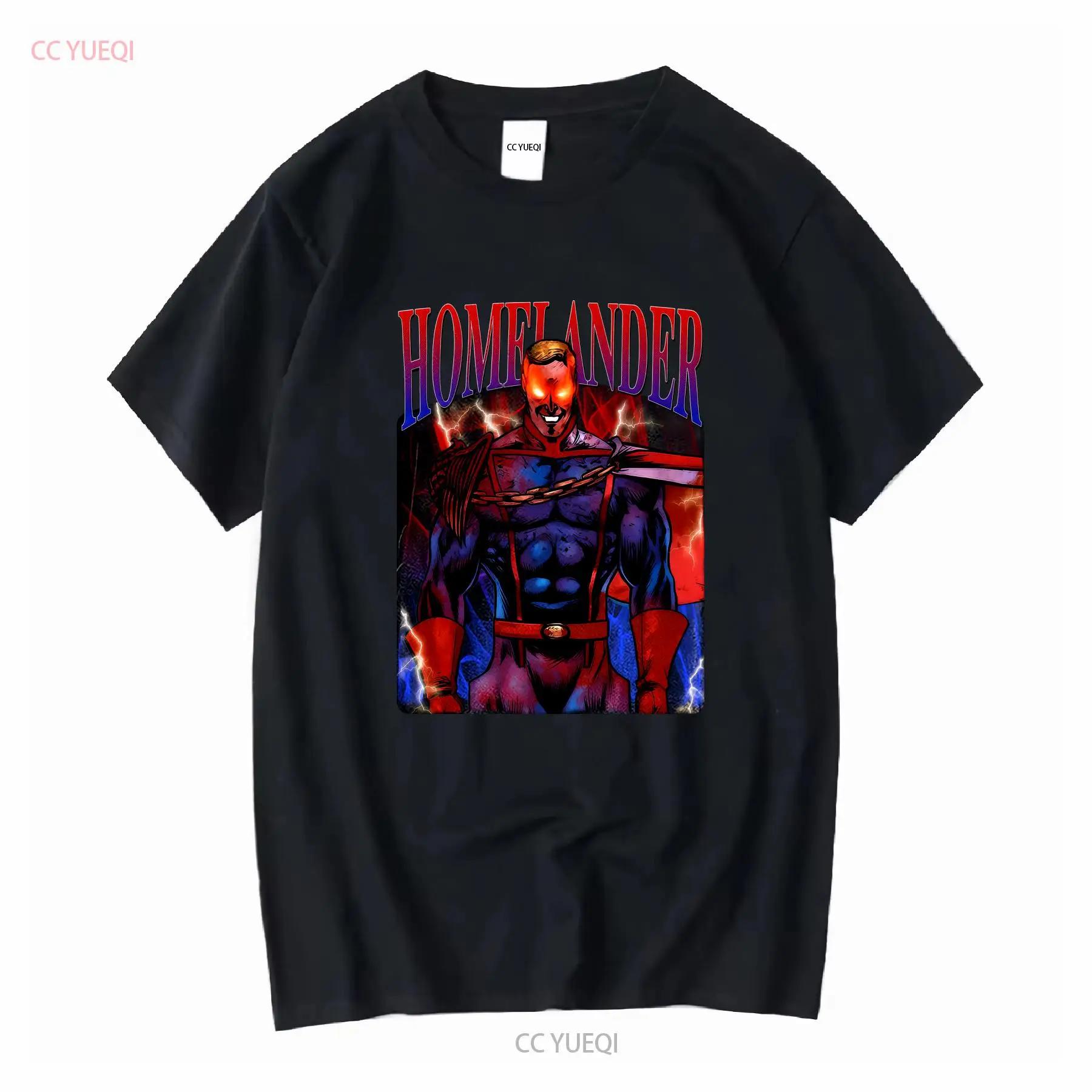 Homelander Vintage T Shirt For Women and Man Bootleg Retro 90s Fans Washed Long or Short Sleeves Vintage Washed Comfortable S разноцветный