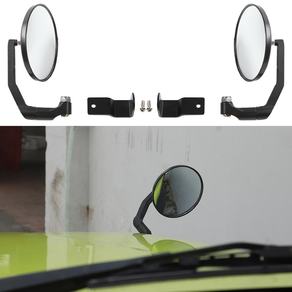 Car Hood Cover Backup Mirror for Suzuki Jimny JB64 JB74 -2023 Avoid Blind Reversing Mirror Spots Exterior Accessories
