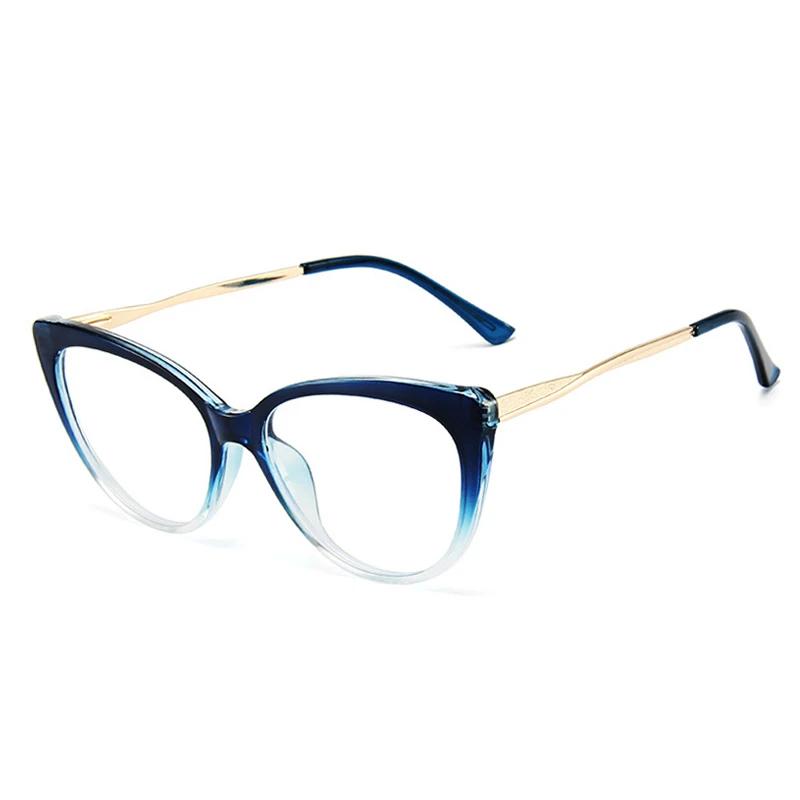Stylish Cat Eye Optical Eyeglasses Frame Female Retro Clear Lenses Optical Glasses Frames Prescription Spectacle Frame