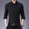 New One Piece Spring and Autumn New Men's Business Casual Long-sleeved Shirt Youth Shirt