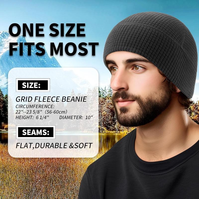 Outdoor Cycling Cap Winter Hat Polar Fleece Fabric Warmth Cap Casual Fashion Hats Running Ski Protection Tactical Windproof Hat