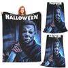 Coperte Michael Myers Morbida Calda Coperta Plaid in Flanella Copriletto per Letto Soggiorno Picnic Viaggio Casa Divano