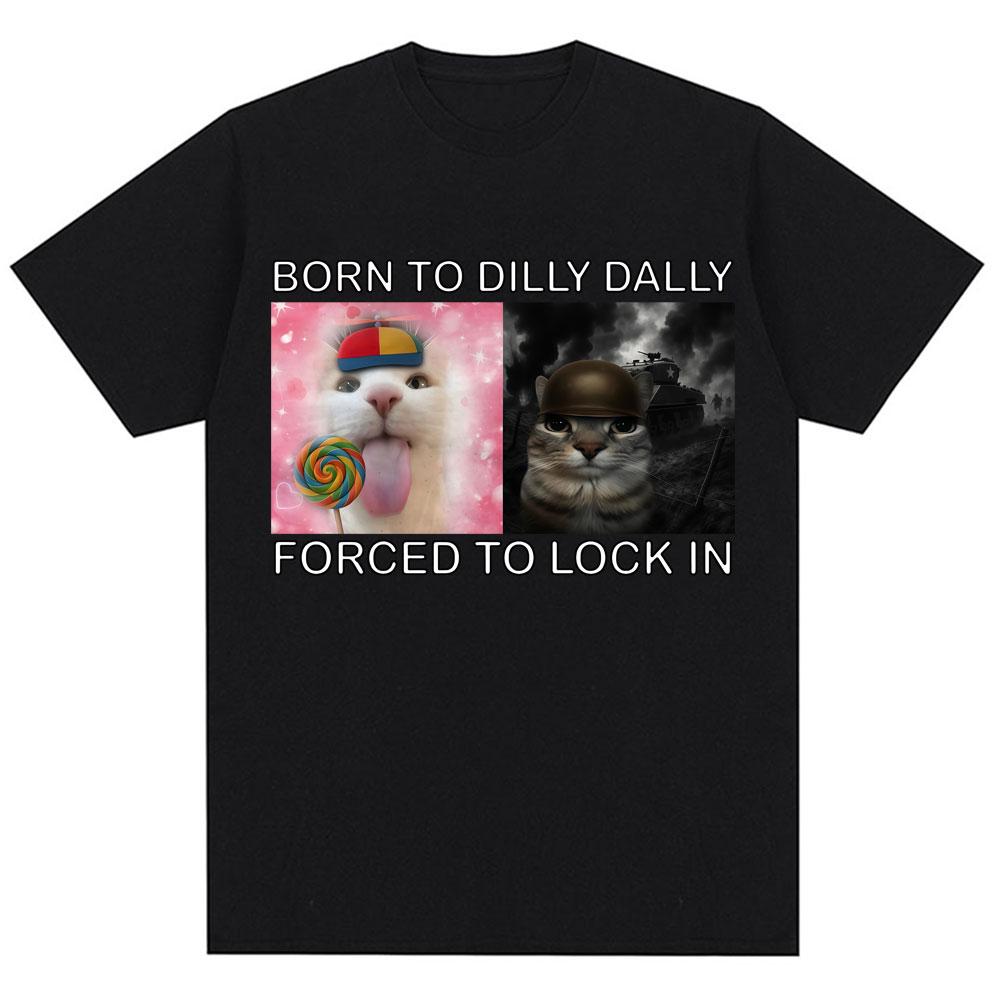 Fuuny Kittler Hilarious Cat Meme T Shirts Women Cute Fashion O-Neck T-shirts Breathable T Shirt Streetwear Women Clothes