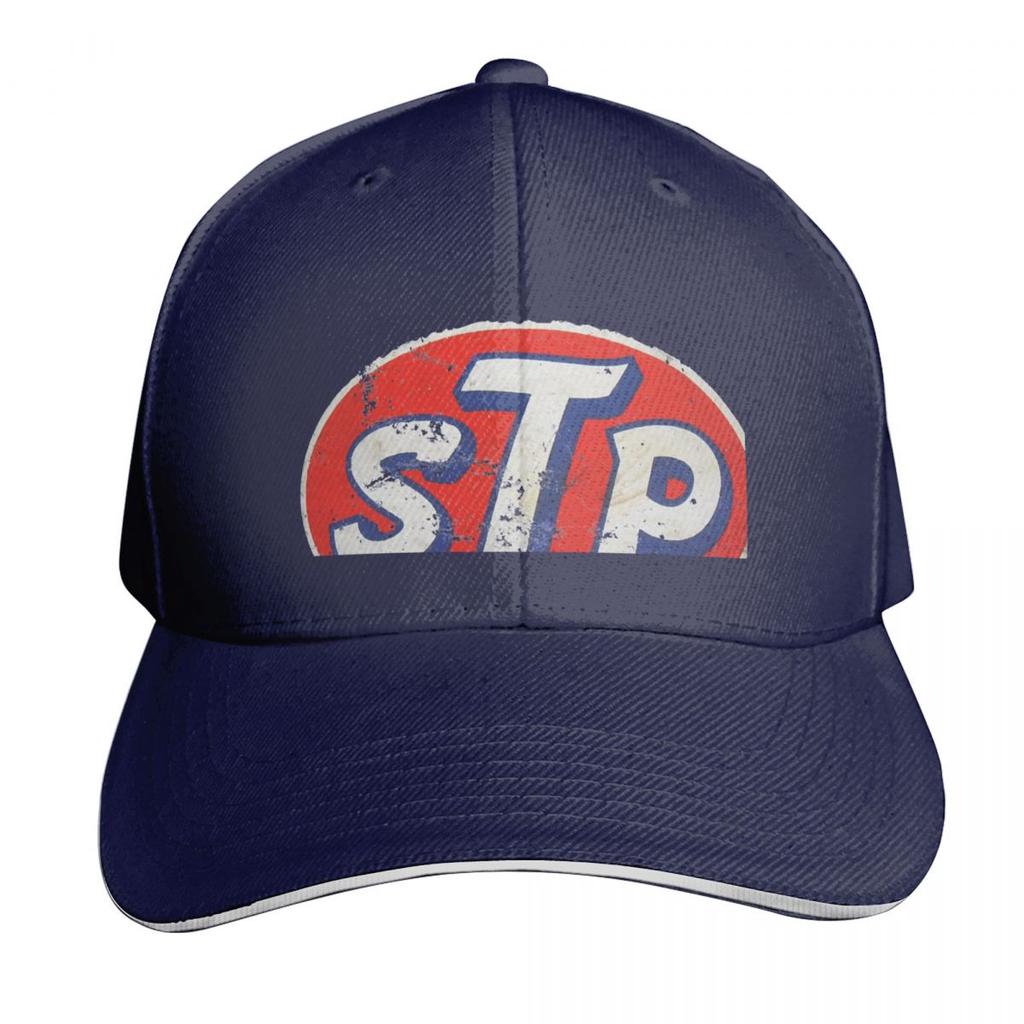 Stp Classic Baseball Cap Snapback Flat Bill Strapback Dad Hat Six Panel Structured Crown