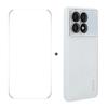For Xiaomi Redmi K70 Ultra Case Matte TPU Phone Cover with Lens Film+9H Glass Protector