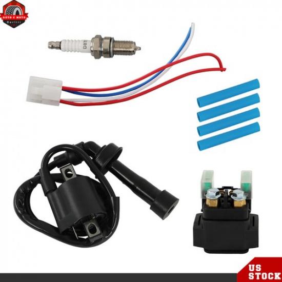 Fit For YAMAHA Raptor YFM 660R 2001 2002-05 Ignition Coil Starter Relay Solenoid