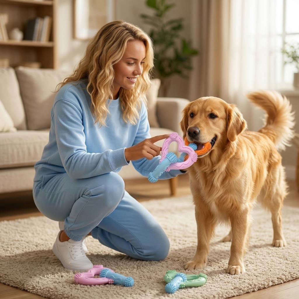 Biting Grinding Teeth Resistant To Being Bitten Relieving Boredom Dog Pet Toys Random Colors
