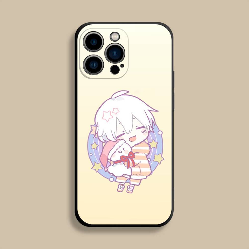 Singer M-Mafumafu Phone Case For iPhone 17,16,15,14,13,12,Pro,Max,Plus,E,SE4,Air,Mini Black Soft Cover