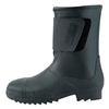 CO-COS nobuoka HG-956 Safety Boots with Toe Cap, ZIPLOA Magic Toe Cap, Steel Toe Cap, Men's, Black, Sizes 27.5-28.0 cm
