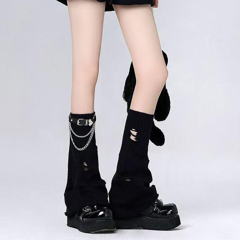 1Pcs Women Punk Goth Heart Pu Leather Elastic Leg Rings Body Jewelry On The Legs Elastic Body Chains Suspender Garters Belt
