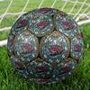 Fire Truck Glass Round Football Size 5 Adult Ball Suitable for Training Matches and Outdoor Team.