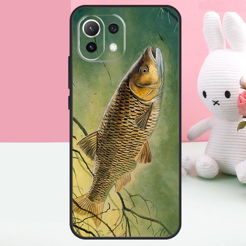 Chub Carp Fish Case For Xiaomi 14 15 Ultra 15T 13T 14T 17 Pro Max POCO F8 Ultra X7 X5 X6 Pro F5 F6 F7 Funda