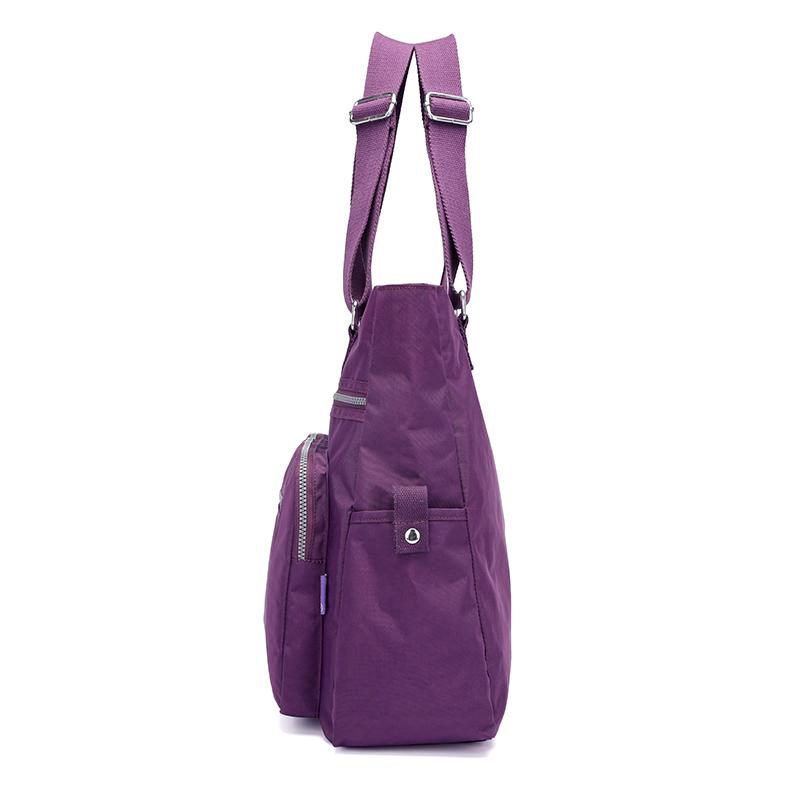 Borsa Tote da Donna di Grande Capacità – Elegante Borsa a Spalla Multicolore con Tasche Multiple – Perfetta per Lavoro, Scuola e Uso Quotidiano