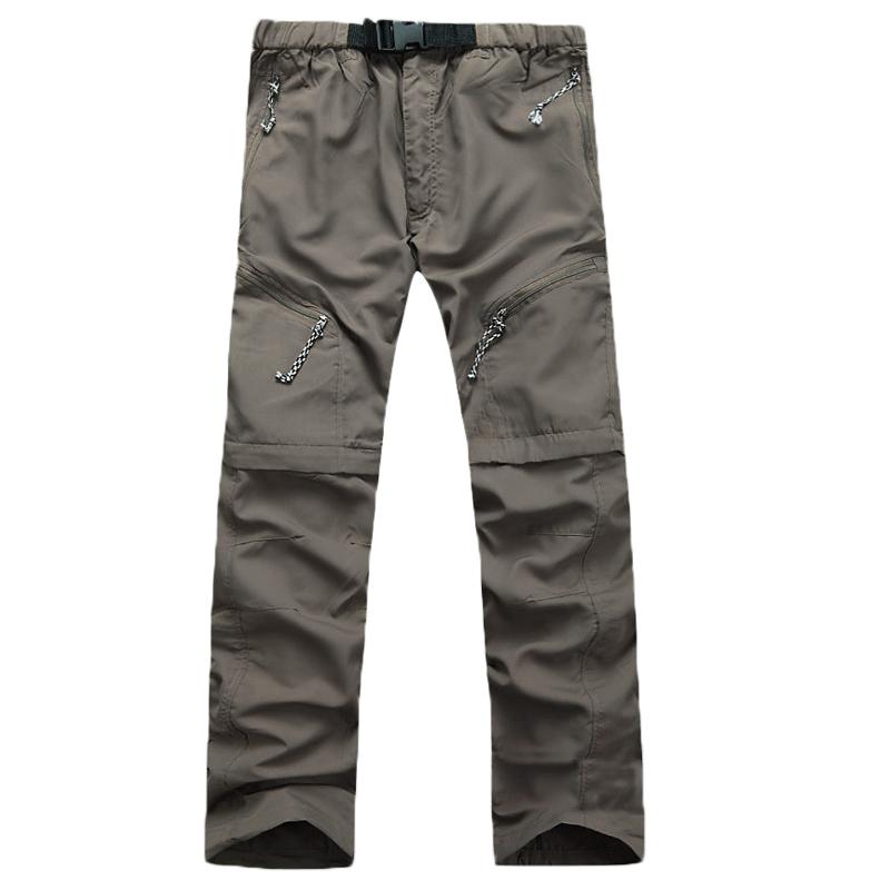Hiking Pants Men Summer Quick Dry Outdoor Waterproof Breathable Trousers Tactical Travel Camping Trekking Remove Trousers Shorts