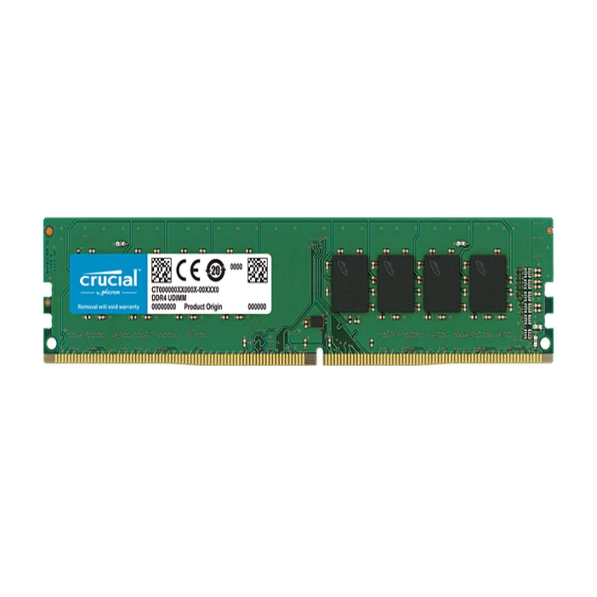 

Crucial Desktop Additional Memory 16GB DDR4 CL19 UDIMM 288pin CT16G4DFD8266 (16GBx1) 2666MT/s (PC4-21300)
