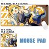 Gaming Hoshimi Miyabi Ye Shunguang Mouse Pad Evelyn Ellen Zenless Zone Zero Keyboard Desk Mats XXL Anime Girls Mousepad