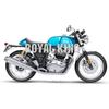 Royal Enfield "VENTURA BLUE PETROL GAS FUEL TANK" For Continental GT 650