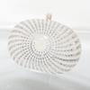 Woman Elegant Grey Gold Diamond Evening Bag Hollow Out Crystal Party Handbag Wedding Bridal Banquet Dinner Clutch Purse