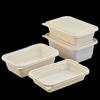 Rectangular Corn Starch Disposable Takeout Containers
