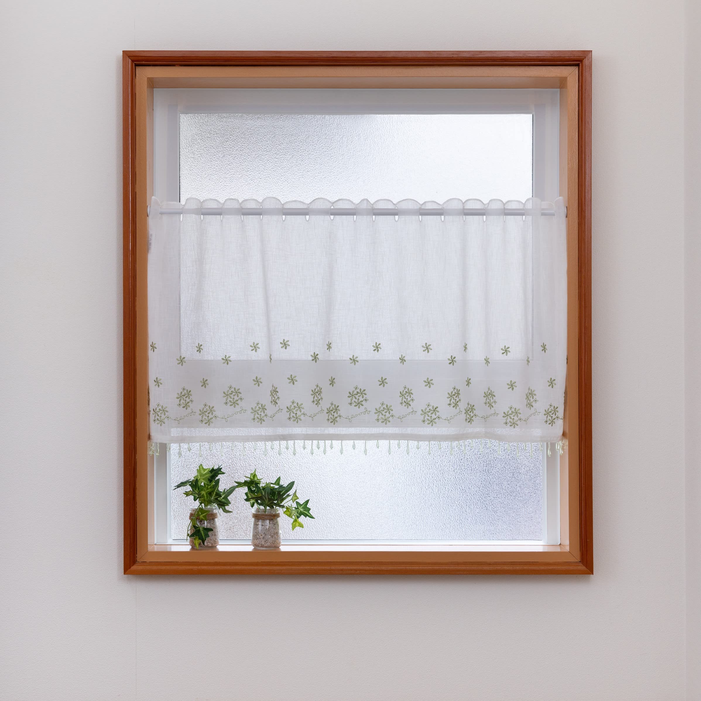 

Univers Leaf Pattern Embroidery Cafe Liz зелёный