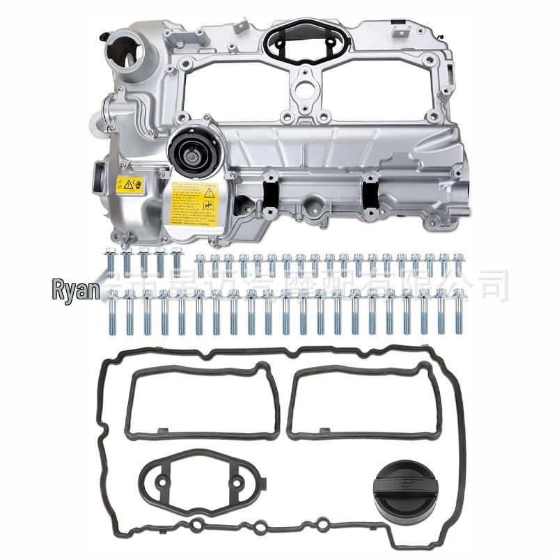 Compatible Aluminum Alloy Valve Cover Kit for 2012-2018 BMW 528i