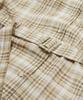 Penfield Chiffon Check Straight Dress Yellow_Fs1Ws01F