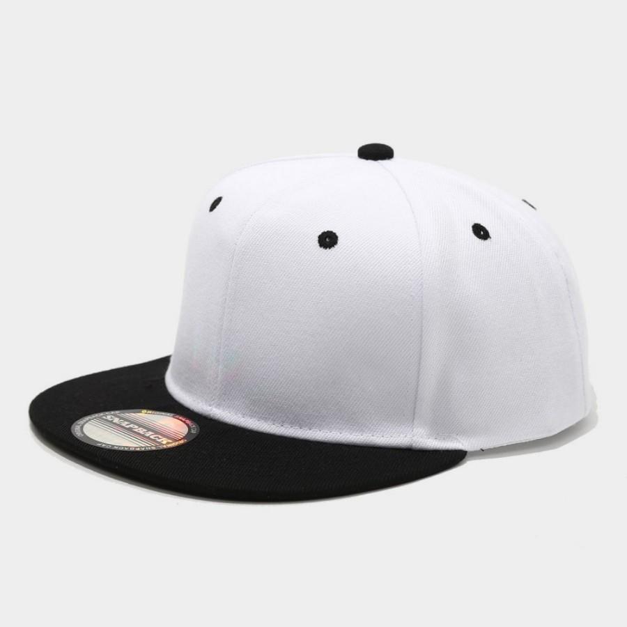 Flachkrempiger Hut für Herren Breitkrempiger Hip-Hop-Hut für Damen Trendiger Baseball-Cap im Koreanischen Stil für Street Dance white