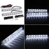 2Pcs 9-LED Daytime Running Lights Long Strip Design LED Strip Lights Driving Lamps  Fog Conditions